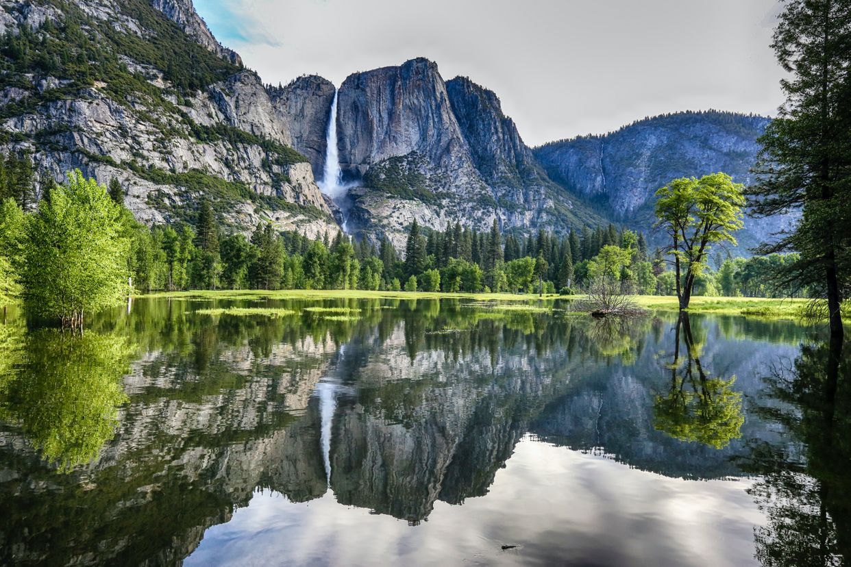 View of Yosemite Falls