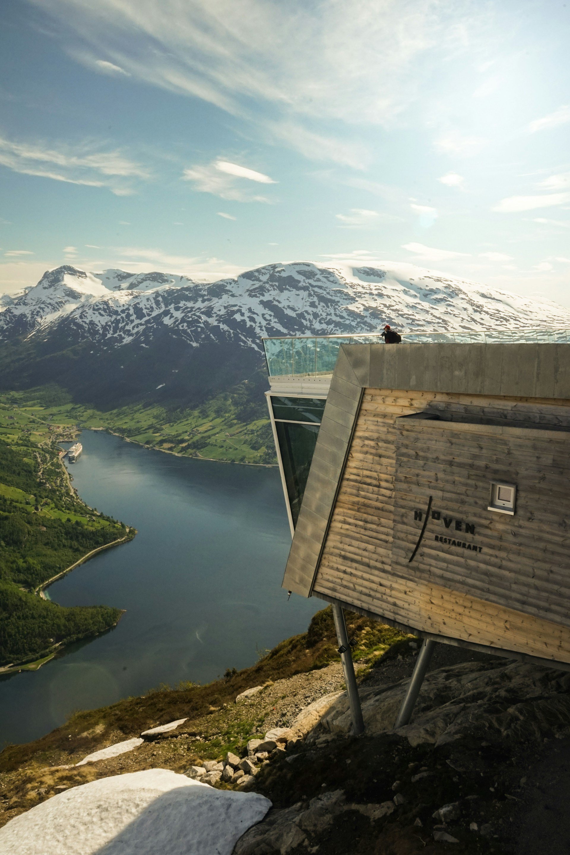 Mount Hoven and Loen Skylift