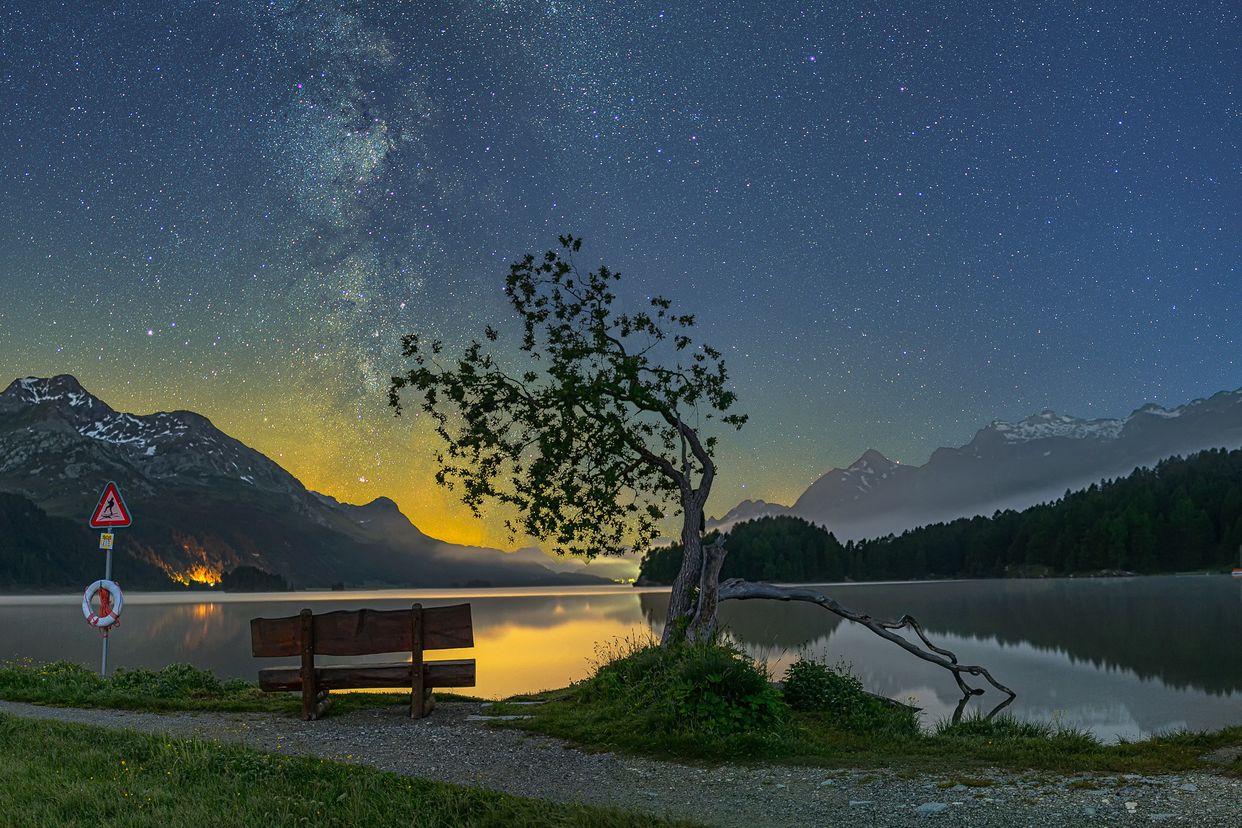  View over Lake Sils