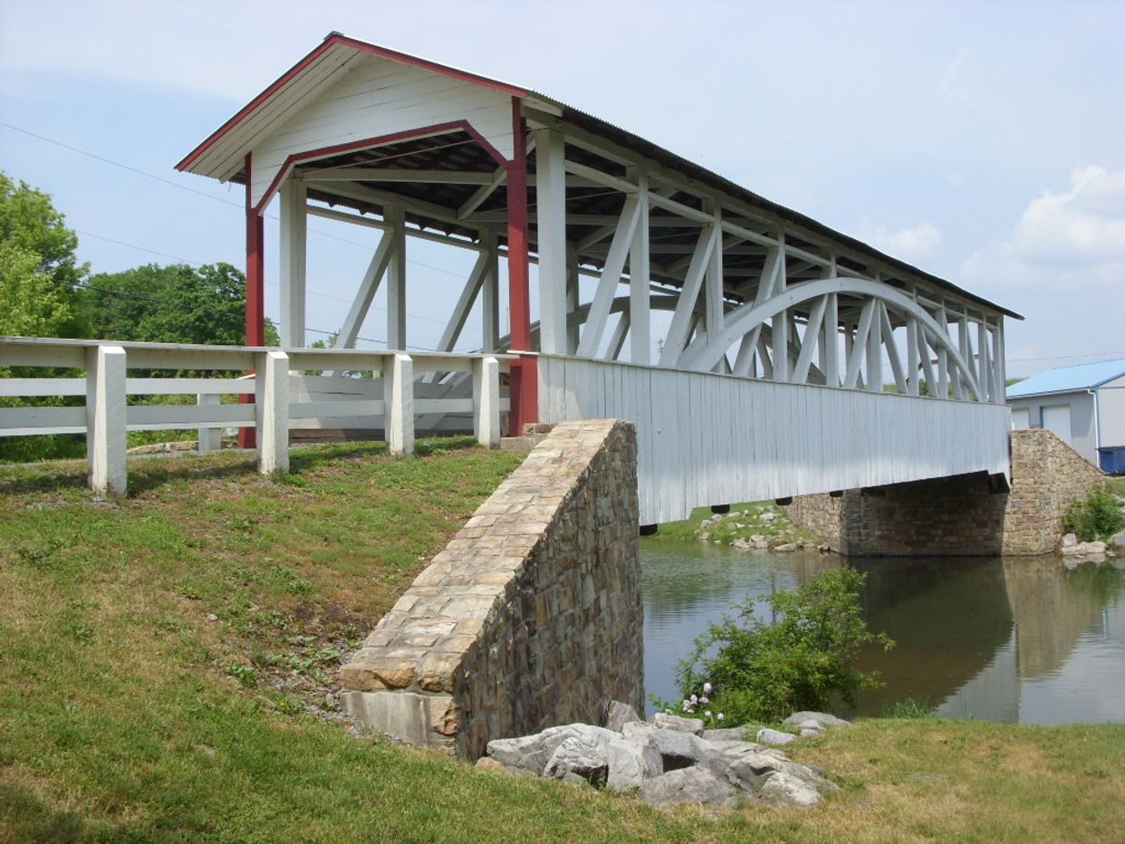 Halls Mill Covered Bridge 