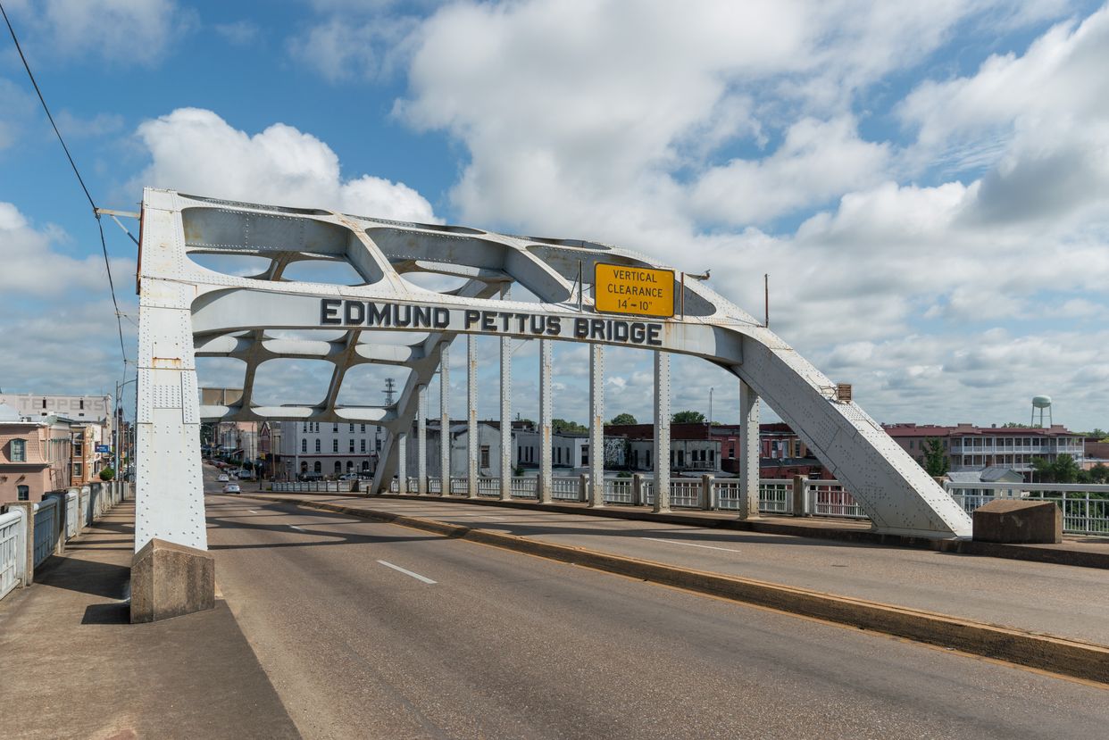 Arch of Edmund Pettus Bridge