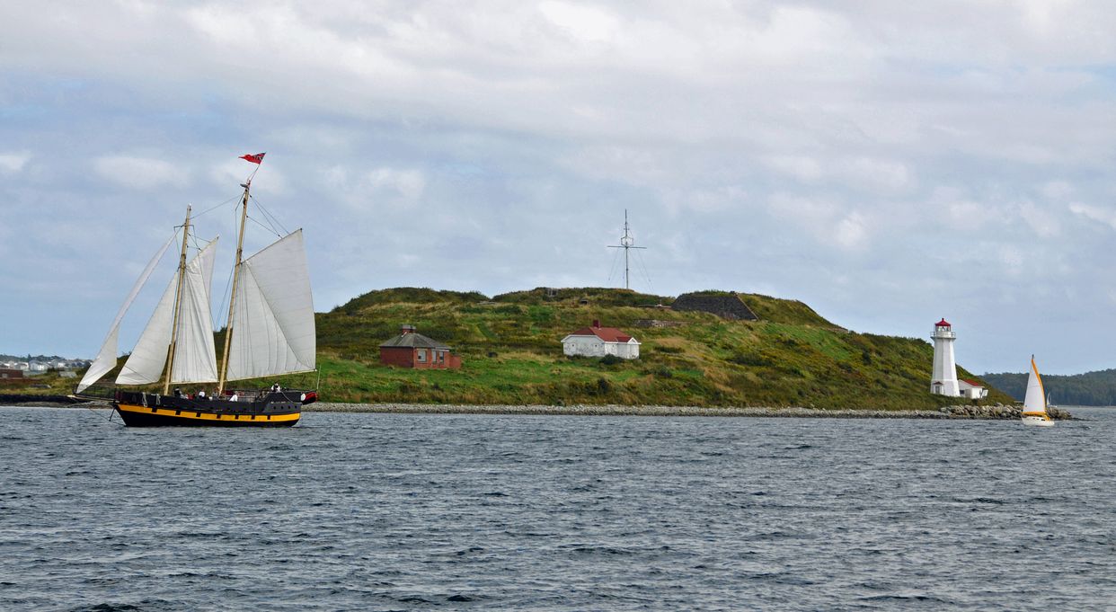 View of Georges Island