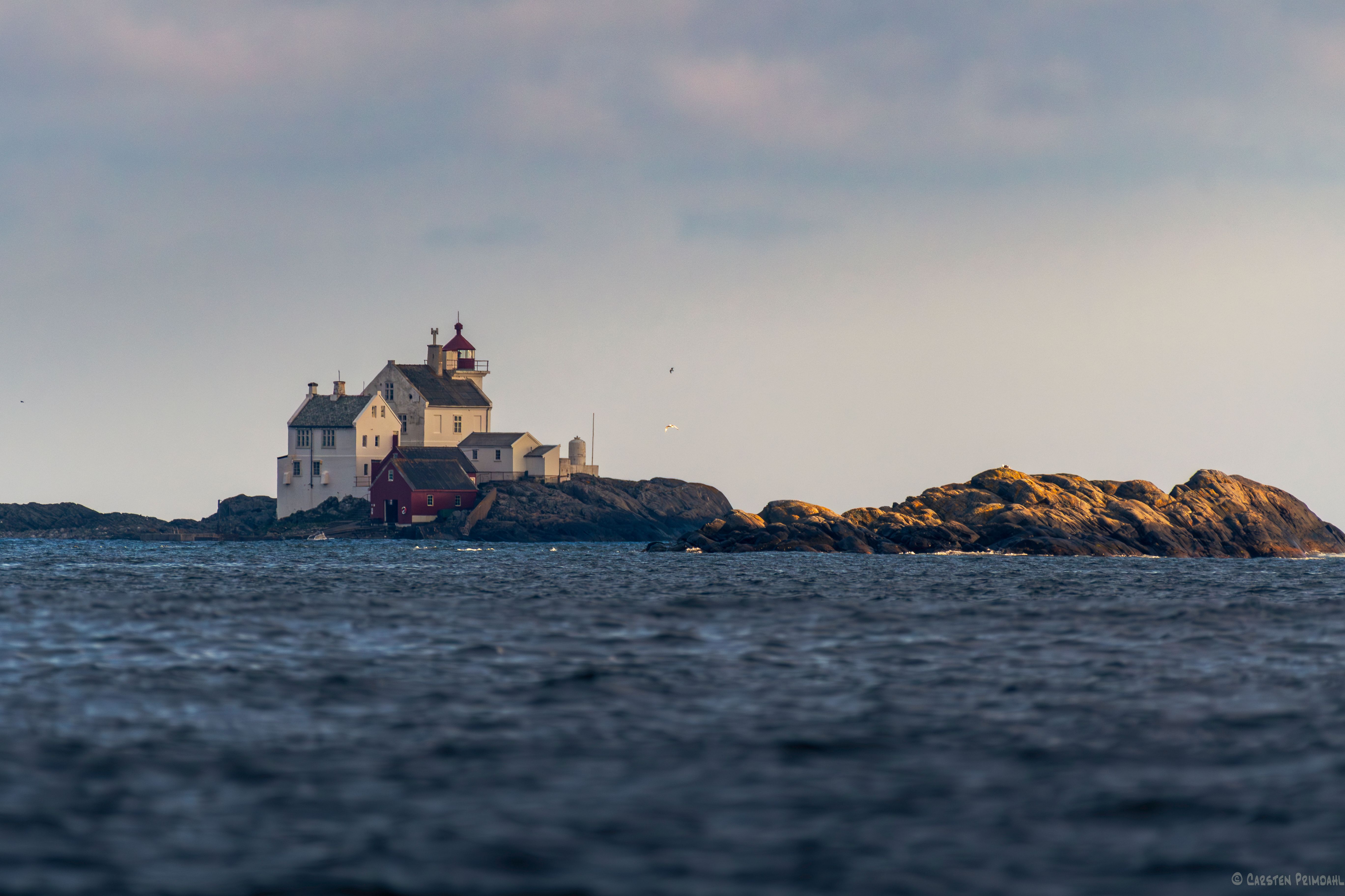 Grønningen Fyr (Lighthouse) — Photo by Carsten Primdahl