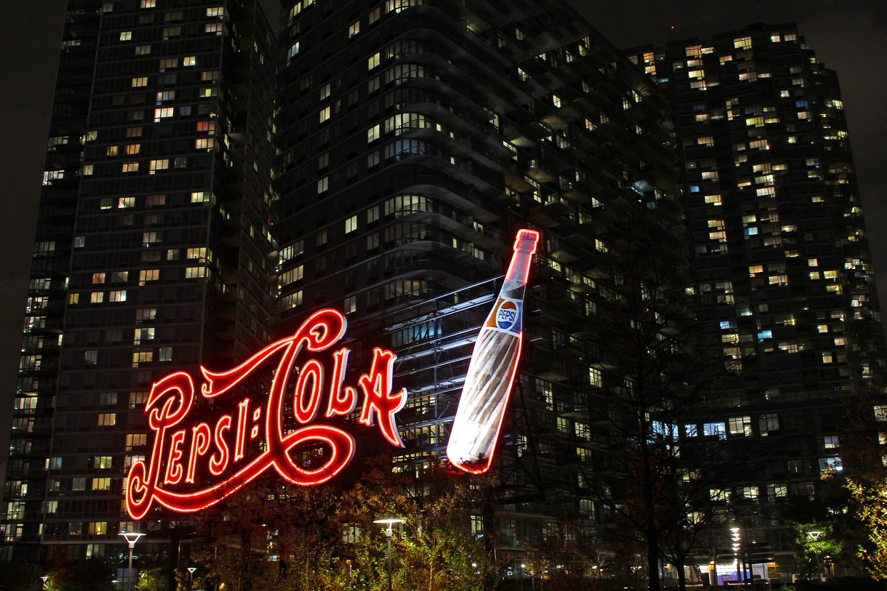 Pepsi Cola Sign