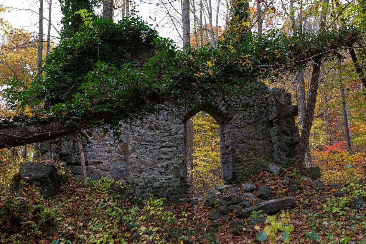  Saint Stanislaus Kostka Catholic Church Ruins in Daniels