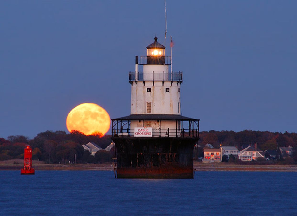 View of Butler Flats Lighthouse
