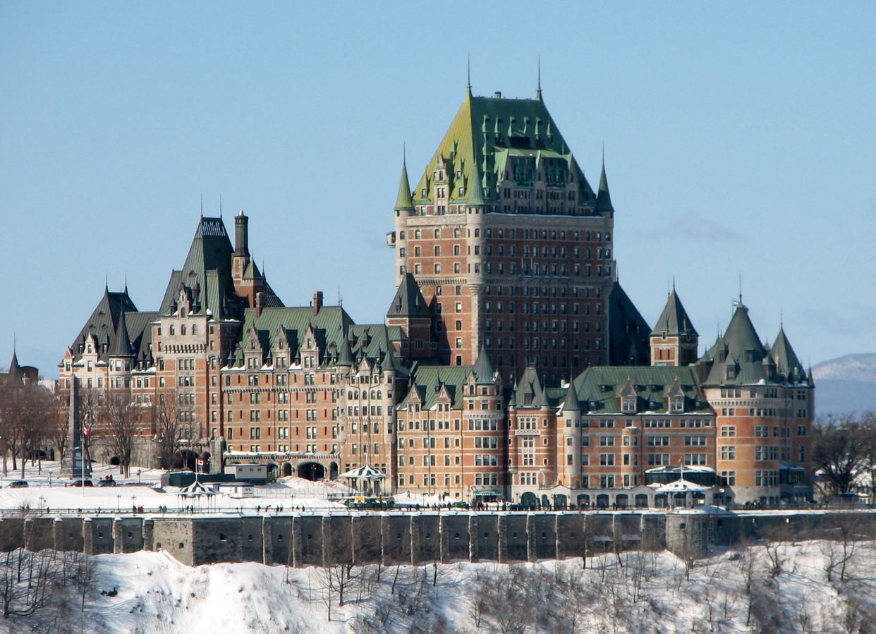 View of Chateau Frontenac