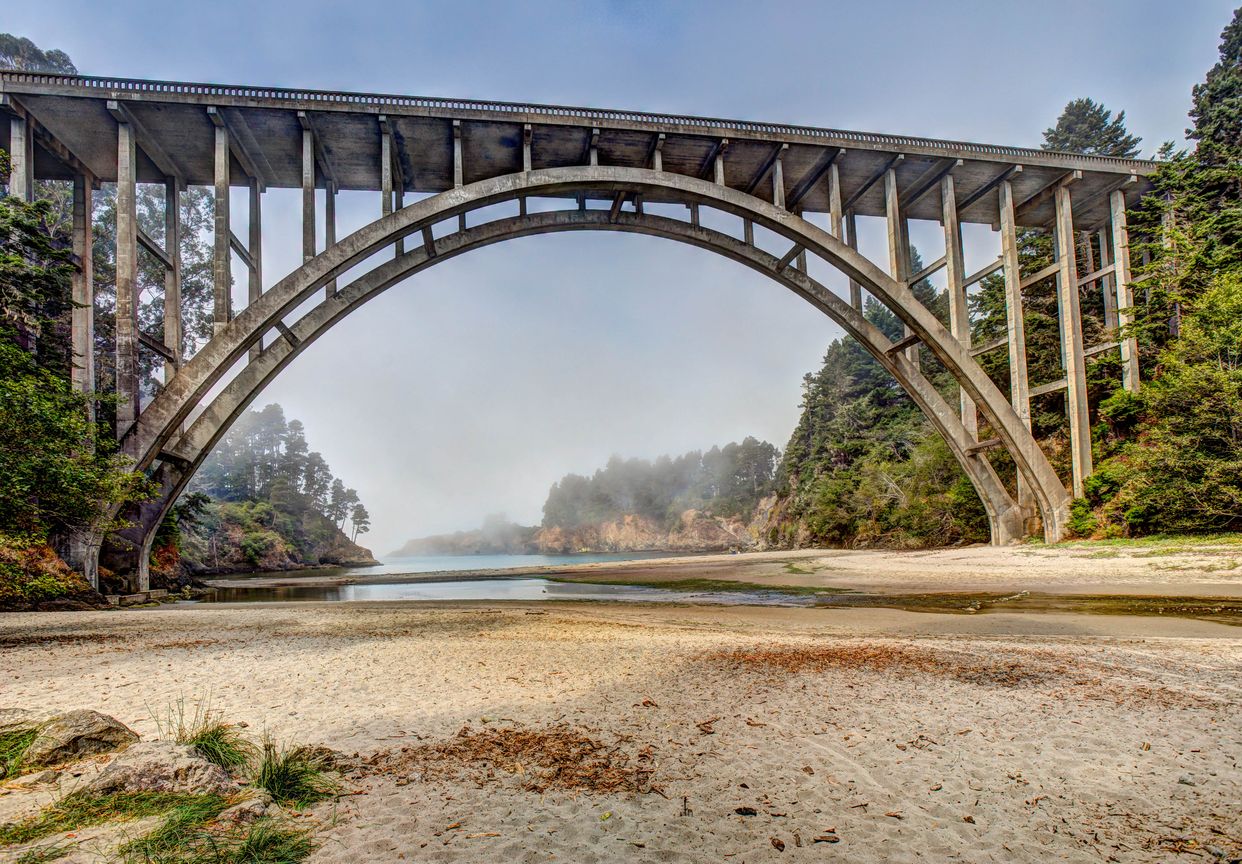 Russian Gulch Bridge