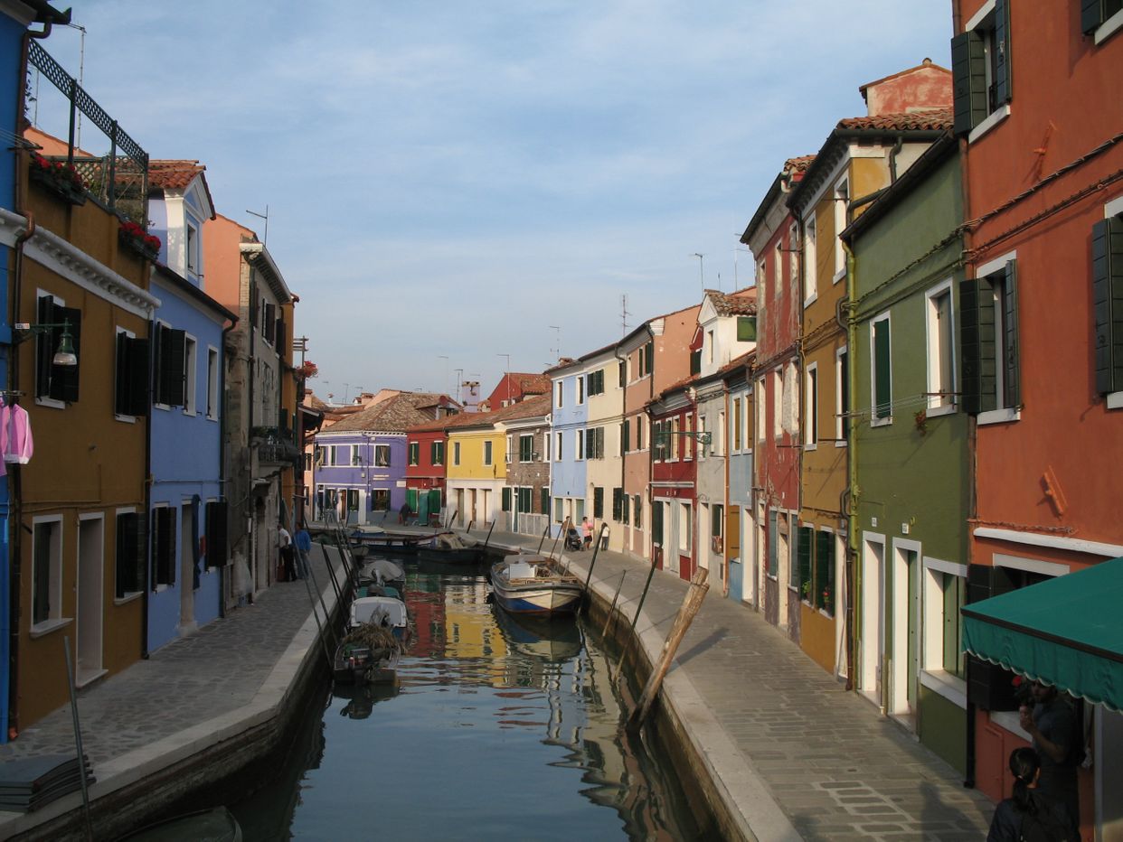 Burano Canal View