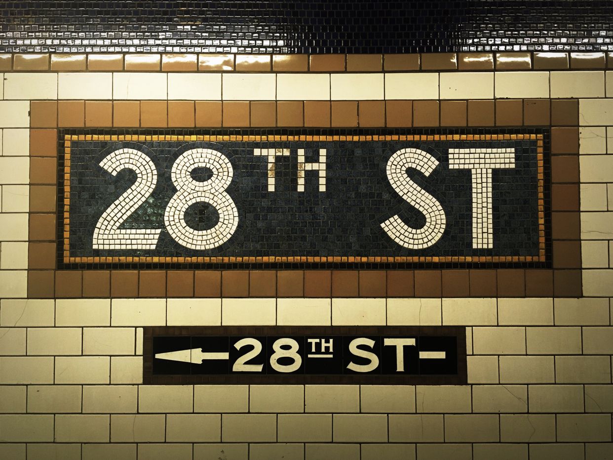 28th Street Subway tunnel
