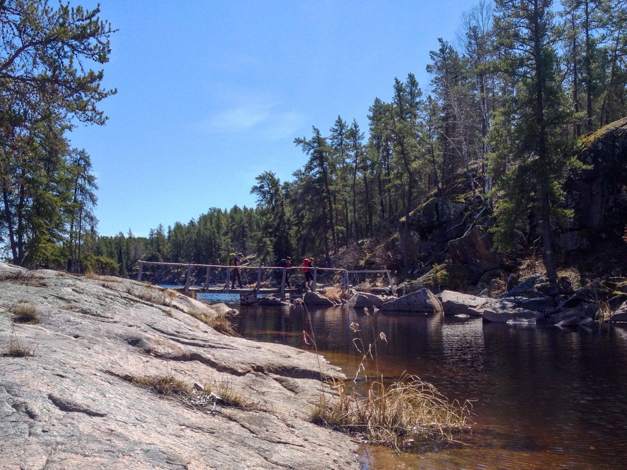 Footbridge Olive Lake