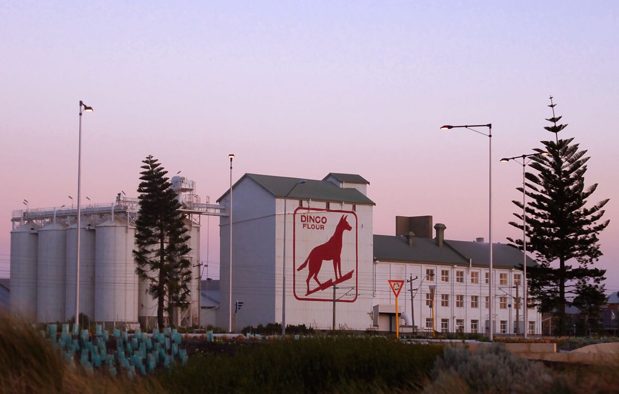 Dingo Flour Sign