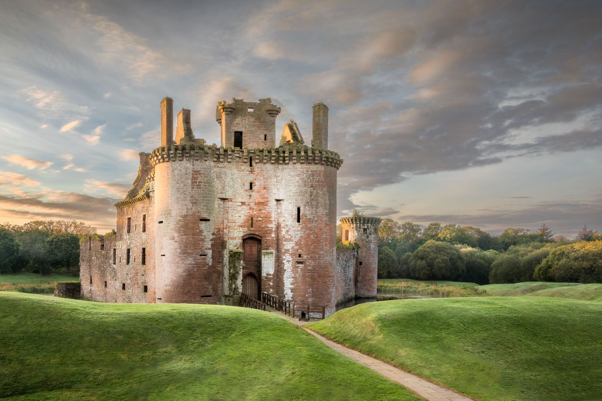 Caerlaverock Castle Ruins