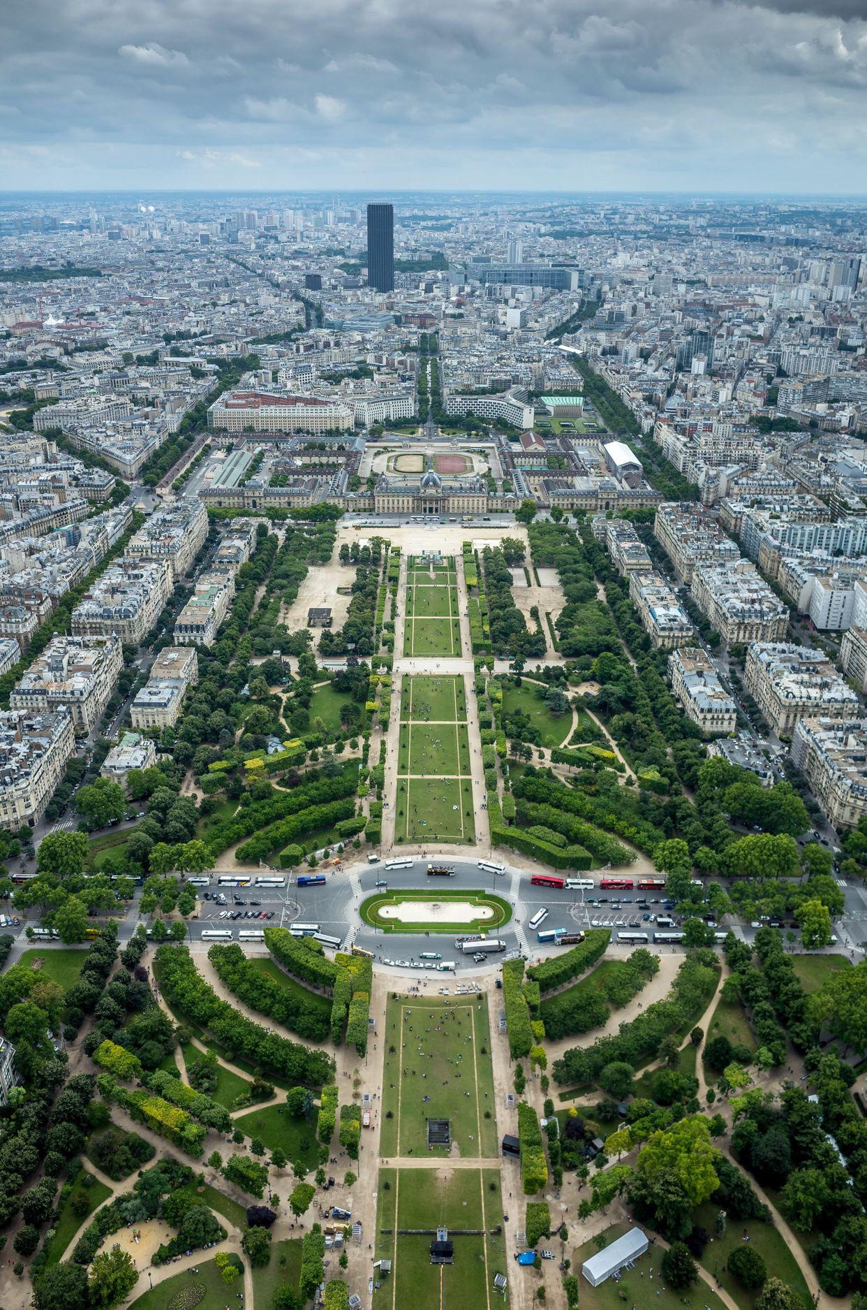 View from the Eiffel Tower
