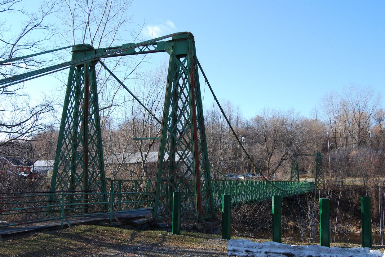 Keeseville Suspension Bridge
