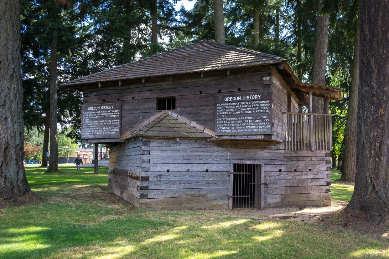 Fort Yamhill Blockhouse