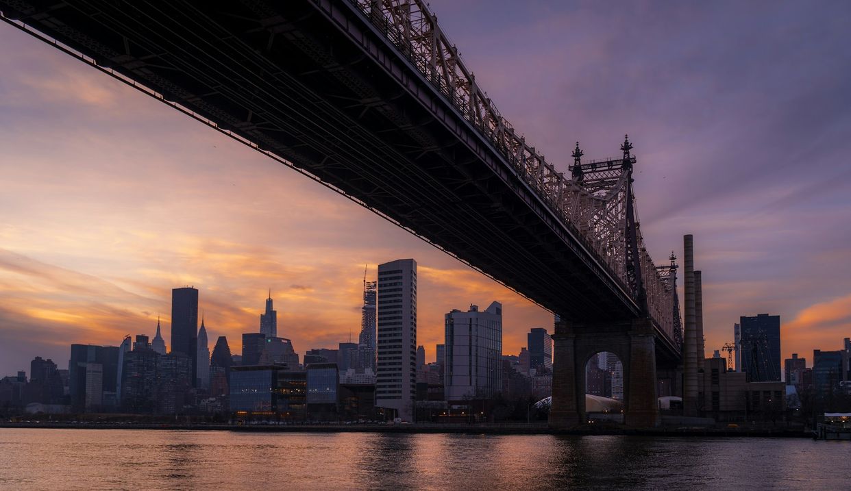 Queensboro Bridge and Queensbridge Park