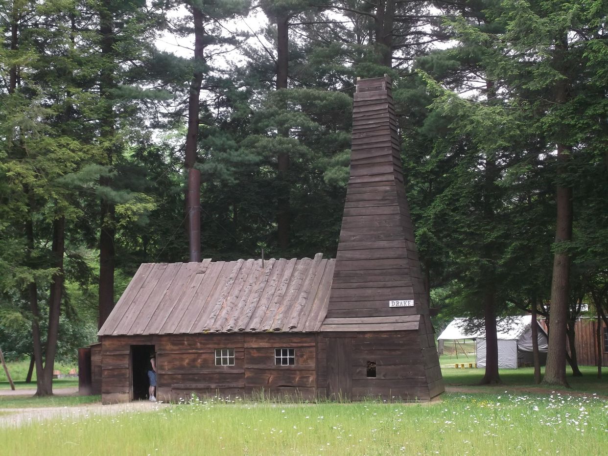 First Oil Well
