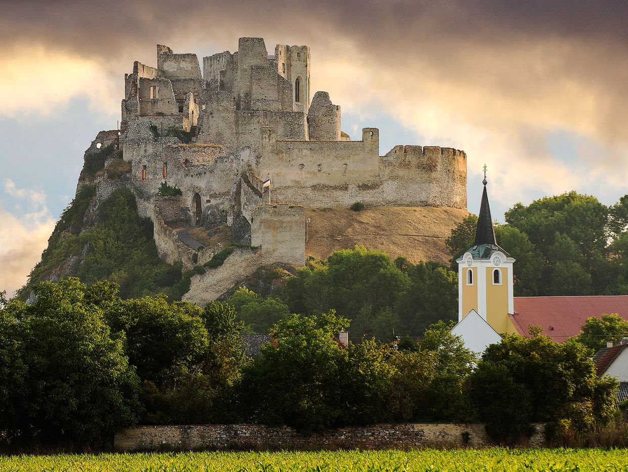 Viewpoint of Castle Beckov