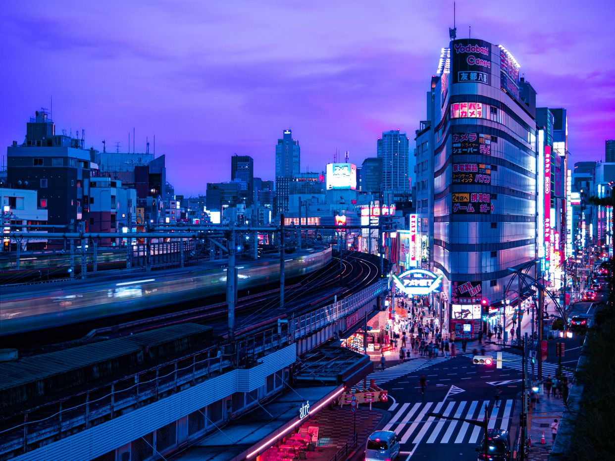 Ueno Station View