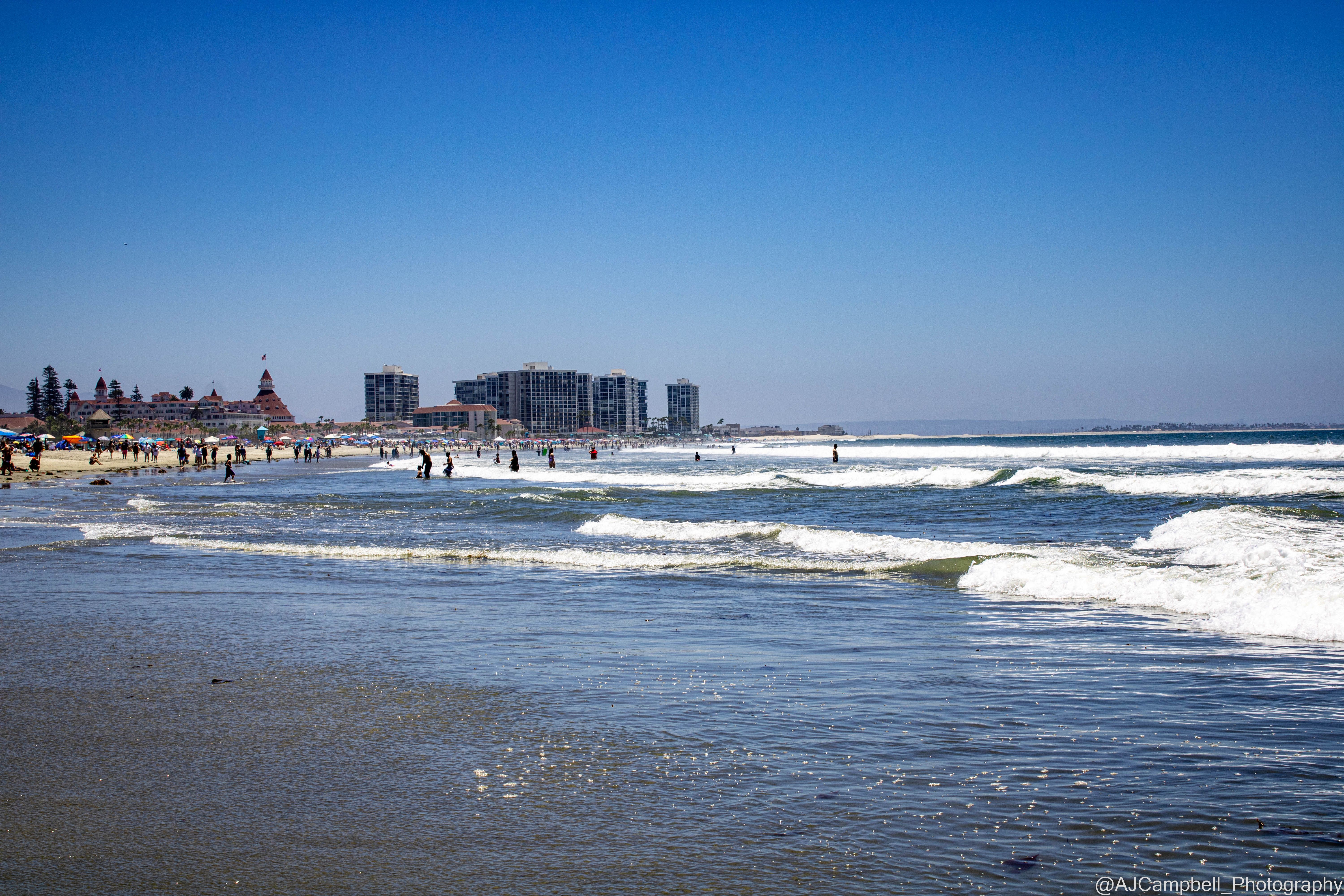 Coronado Central Beach — Photo by ajcampbell_photography