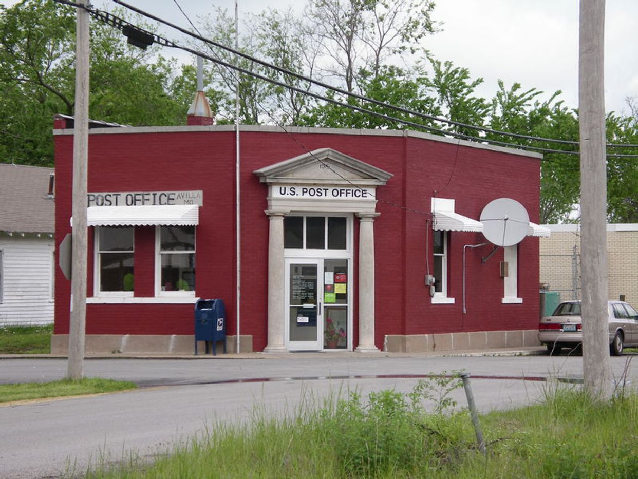 Post Office in Avilla