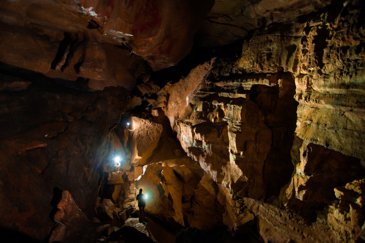 Petty John's Cave - First Large Room