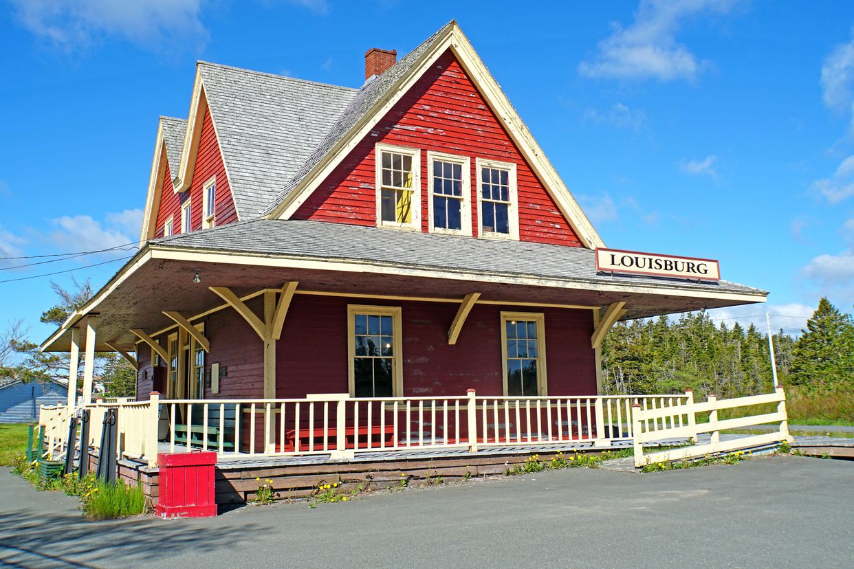 Sydney & Louisbourg Railway Museum - Photo by Dennis Jarvis