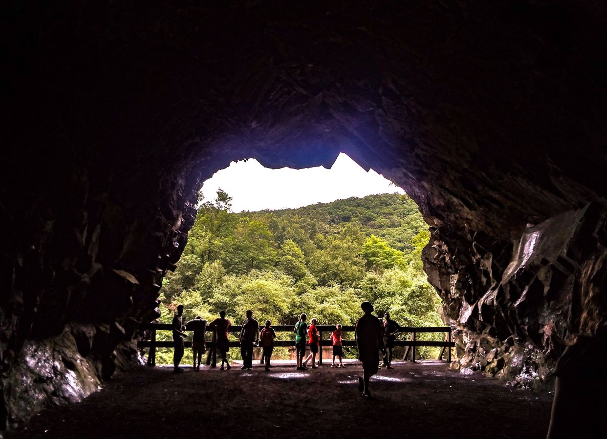 Turn Hole Tunnel Interior