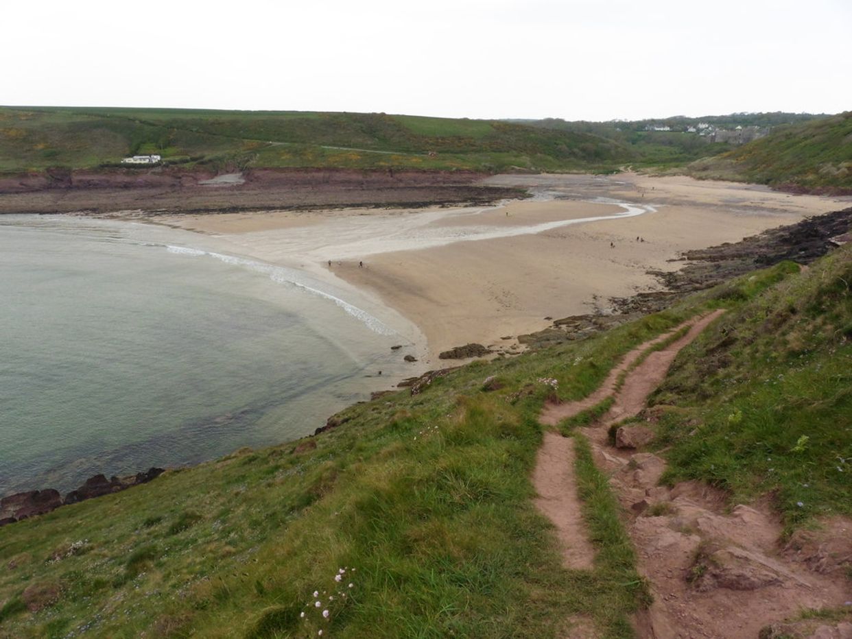 Manorbier Beach