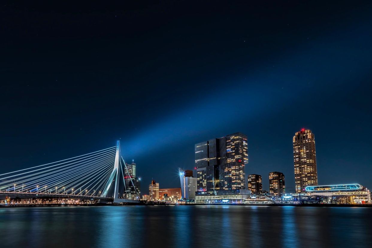 View of Erasmusbrug