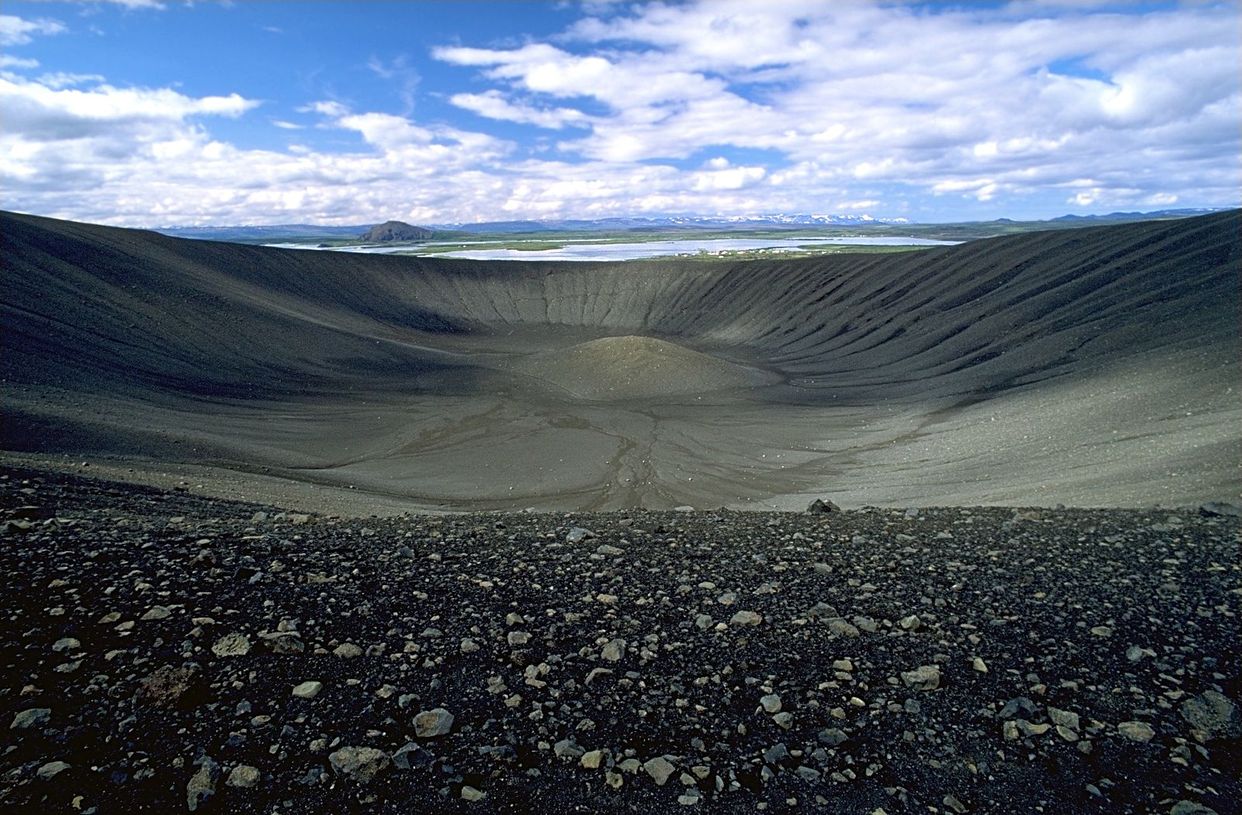 Hverfjall Crater