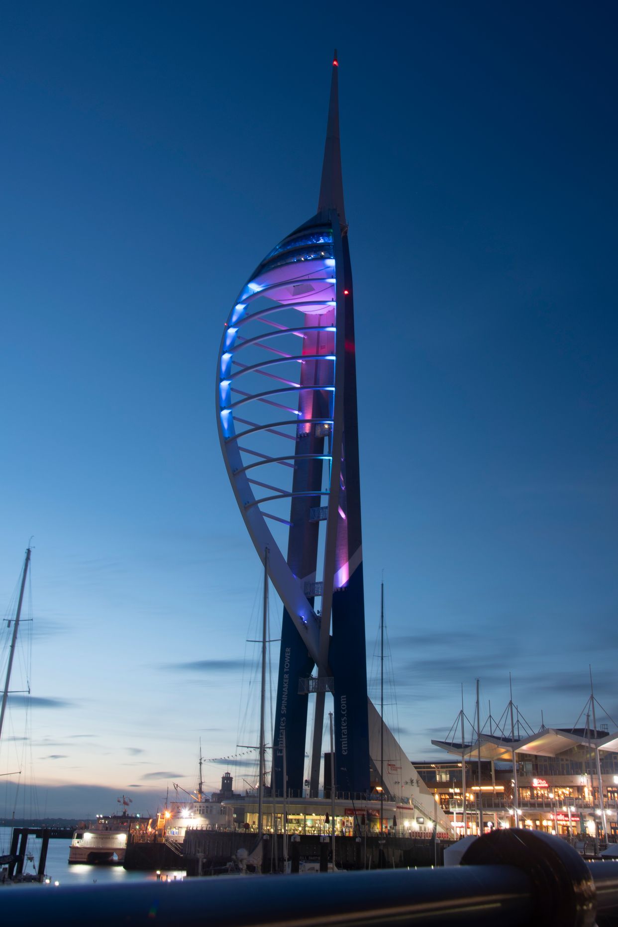 View of Spinnaker Tower