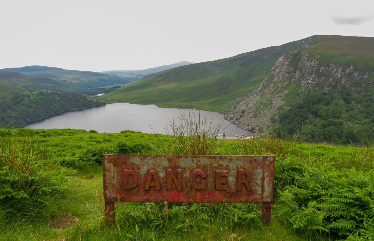 Lough Tay Panorama Overlook