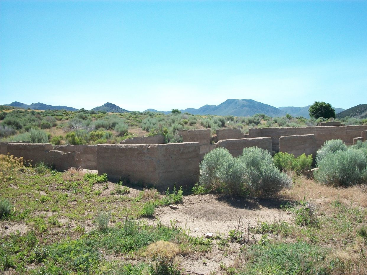 Silver City Smelter Remnants