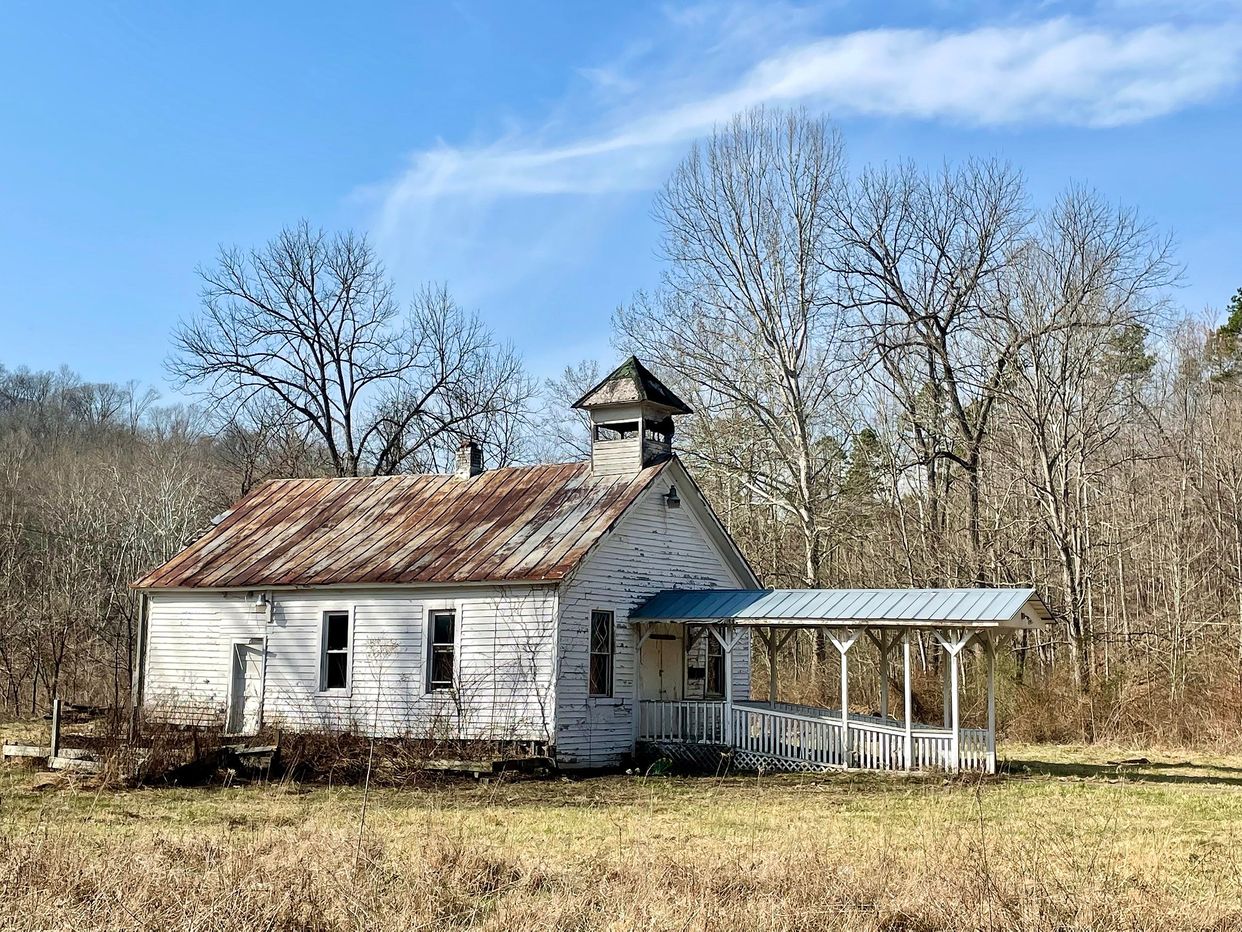 Abandoned Little White Church