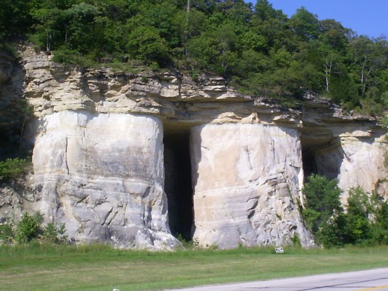 St Peter Sandstone Bluff
