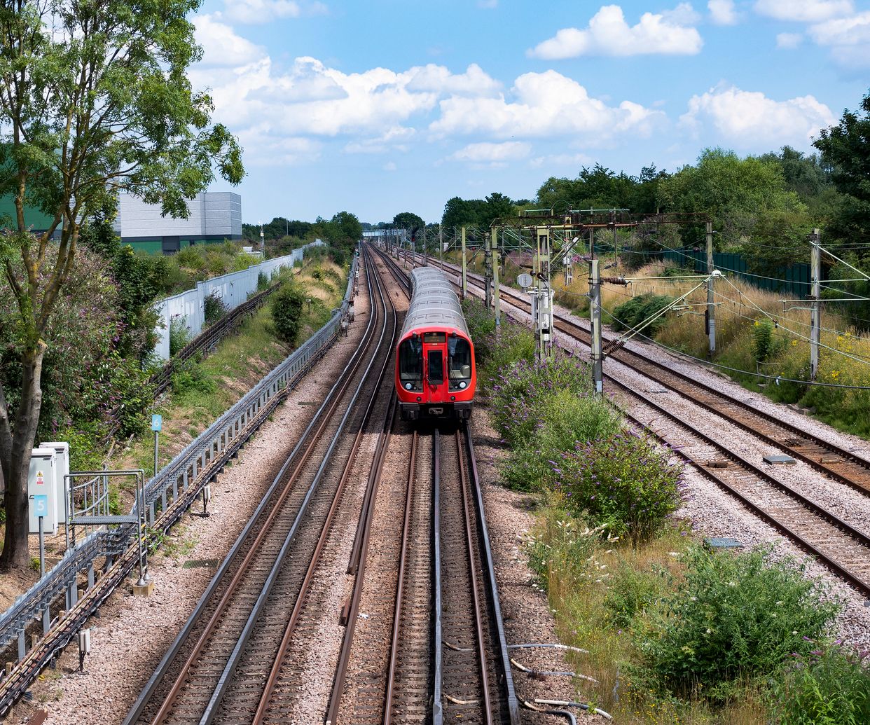 Dagenham East Train View