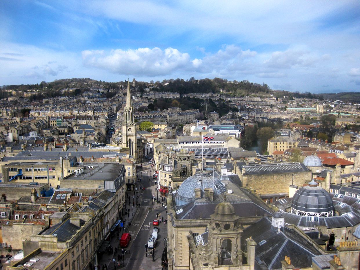 Bath Abbey Tower View 