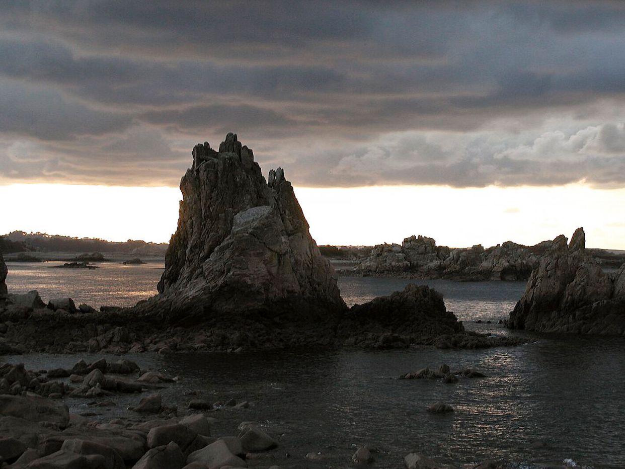 Plage de Pors Scaff