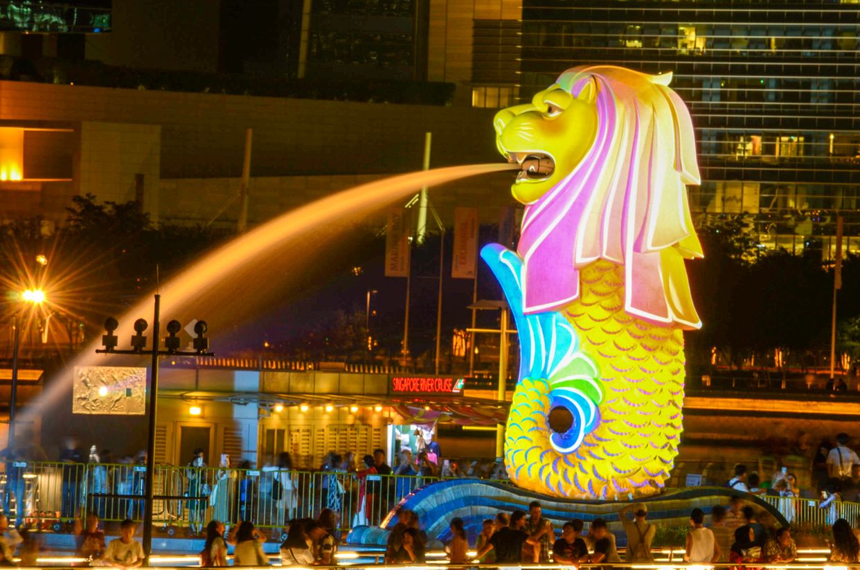 Merlion Statue