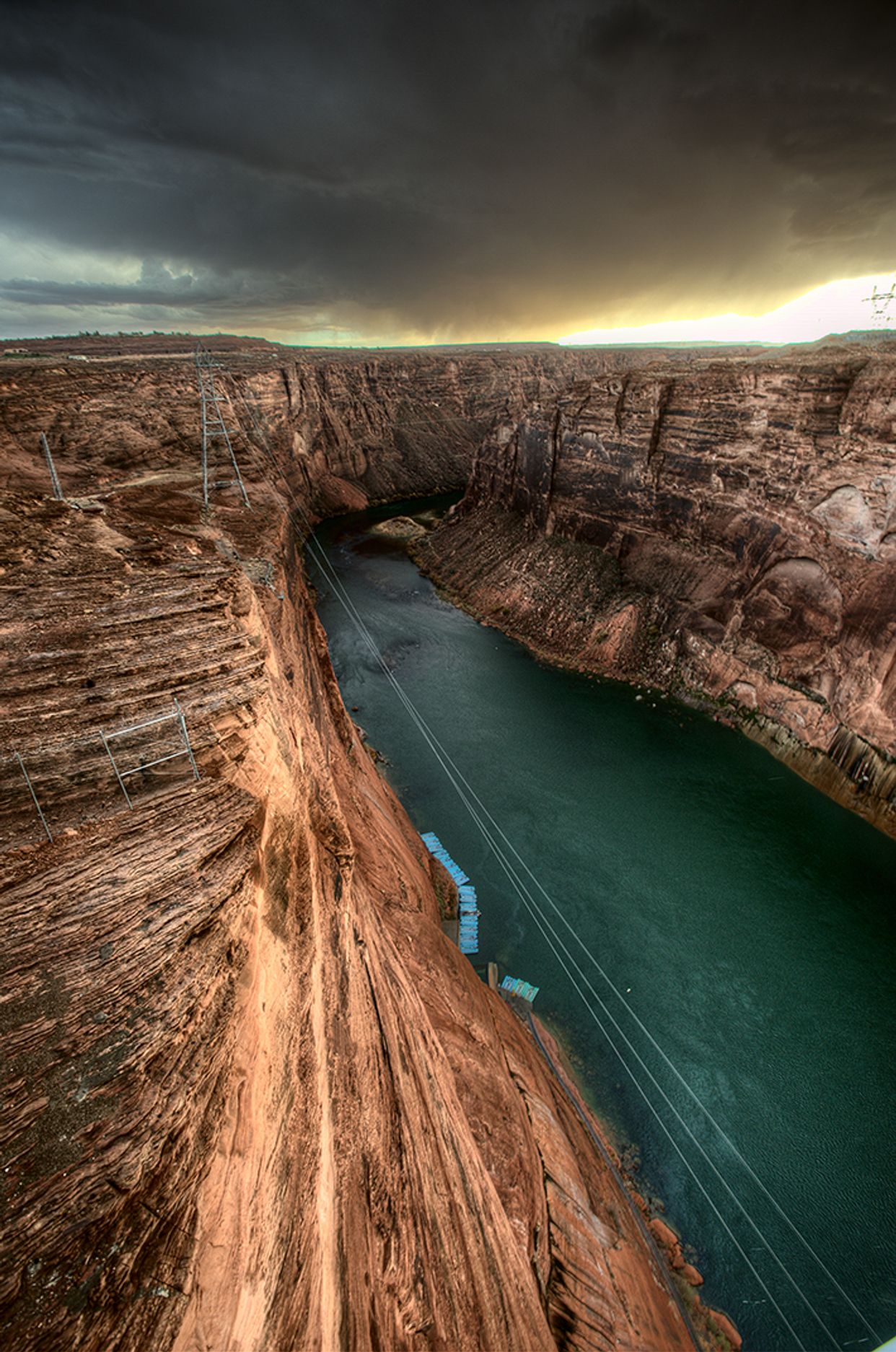  Glen Canyon Dam Bridge View