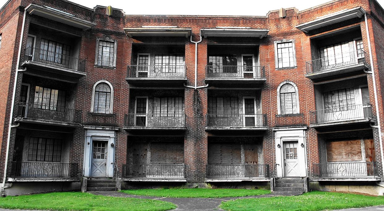 Abandoned Apartment Building