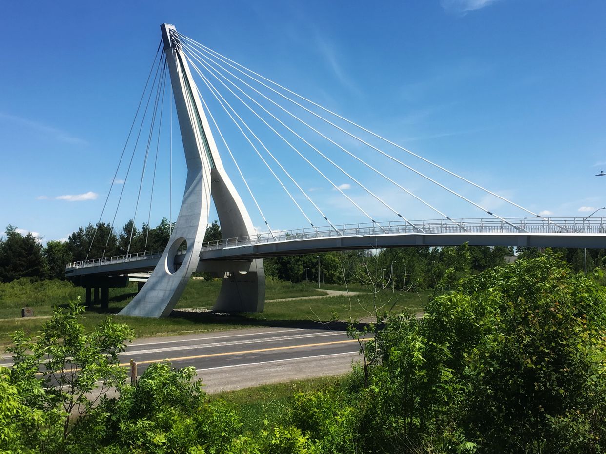Footbridge Over Airport Parkway