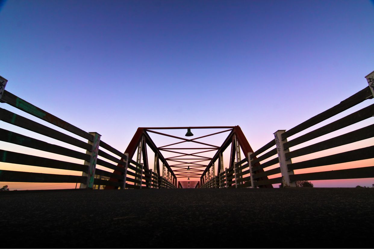 Footbridge To Newells