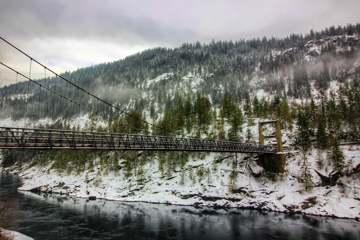 Brilliant Suspension Bridge