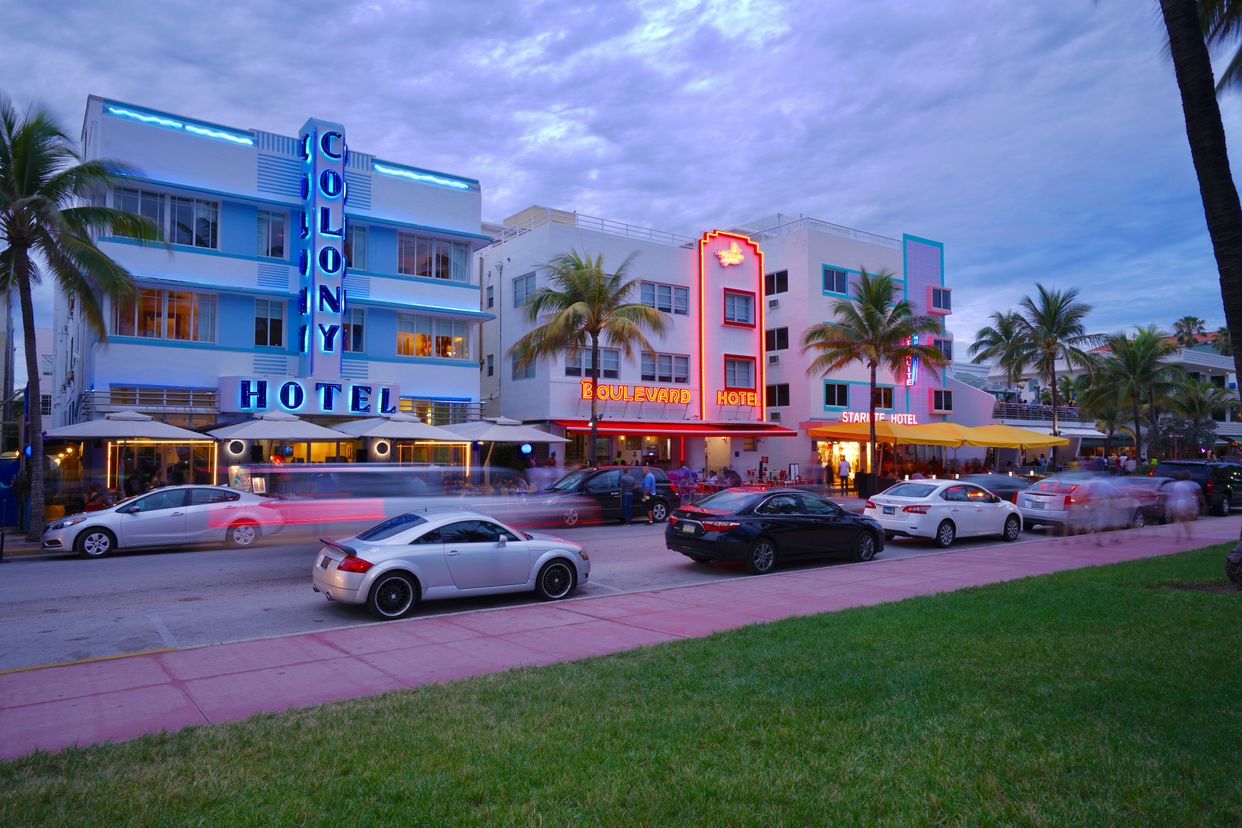 South Beach Art Deco Hotels