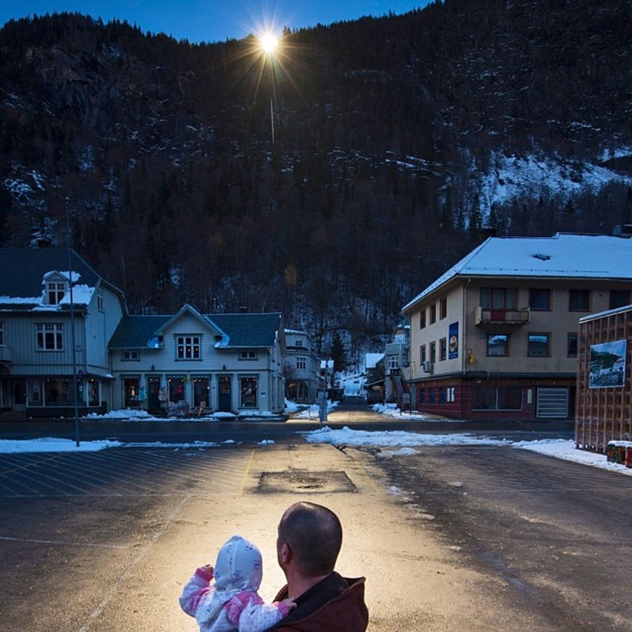 Rjukan Town Square
