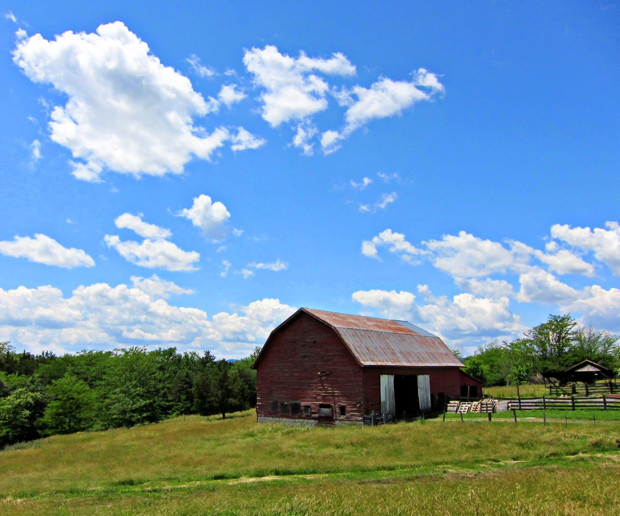 Belle Grove Plantation Barn