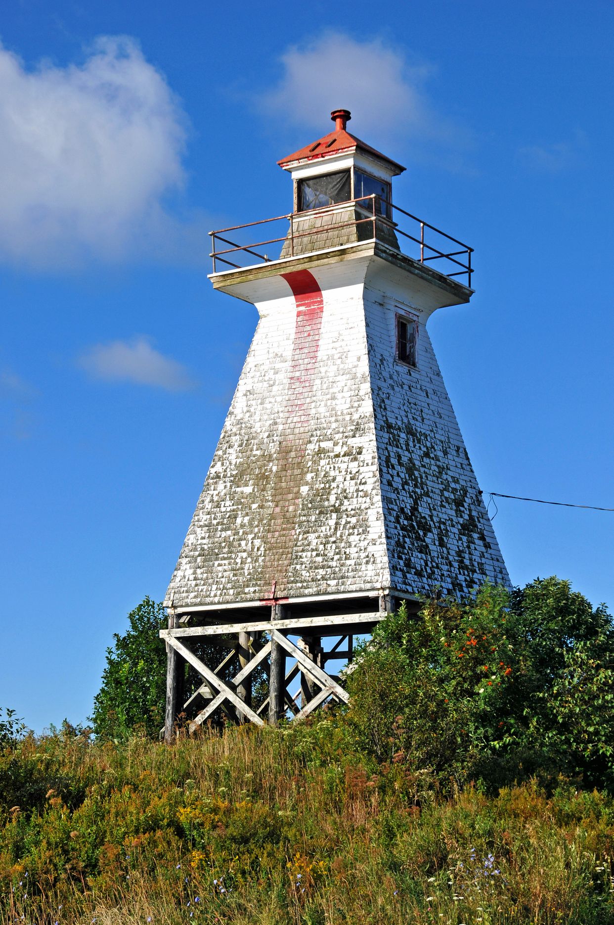 Abandoned Cape Tormentine Lighthouse